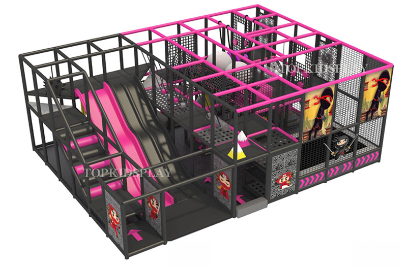 Ninja trainning gym customized ninja warrior playground