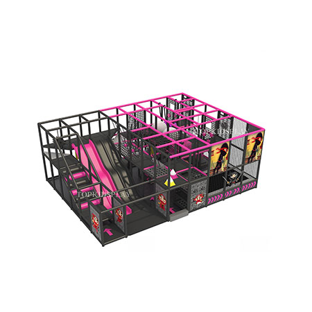 Ninja trainning gym customized ninja warrior playground