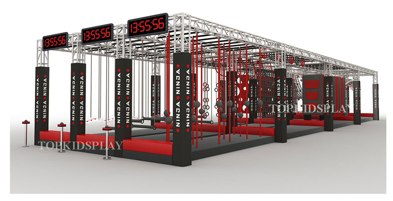 ninja warrior obstacle gym fitness