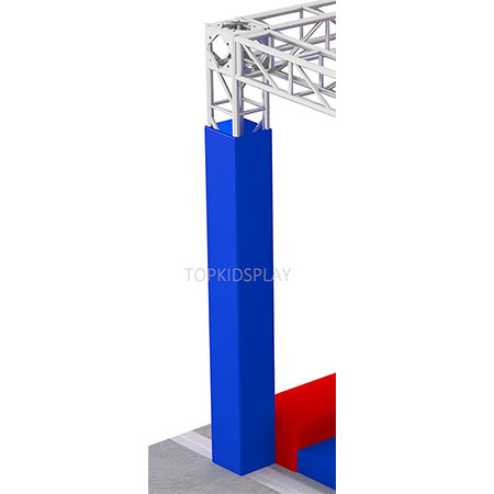 Aluminum Truss Upright Padding for Ninja Course