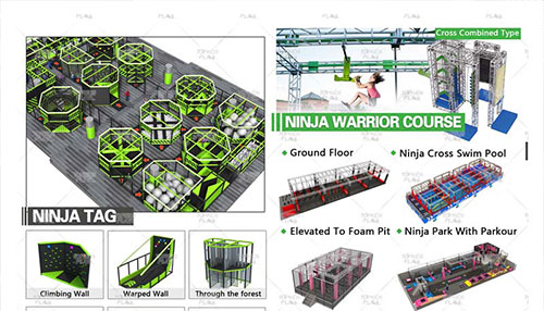 Ninja Course in DEAL Show